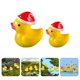 thumbnail image 2 of 20 patitos navideños de resina, miniaturas, para casa de muñecas, decoración de jardín, etc., 2 of 7