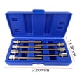 thumbnail image 3 of HEALEEP 14 Pcs Socket Set Metric Hex Bit Socket Set with Assorted Color for Vehicle Maintenance, 3 of 8