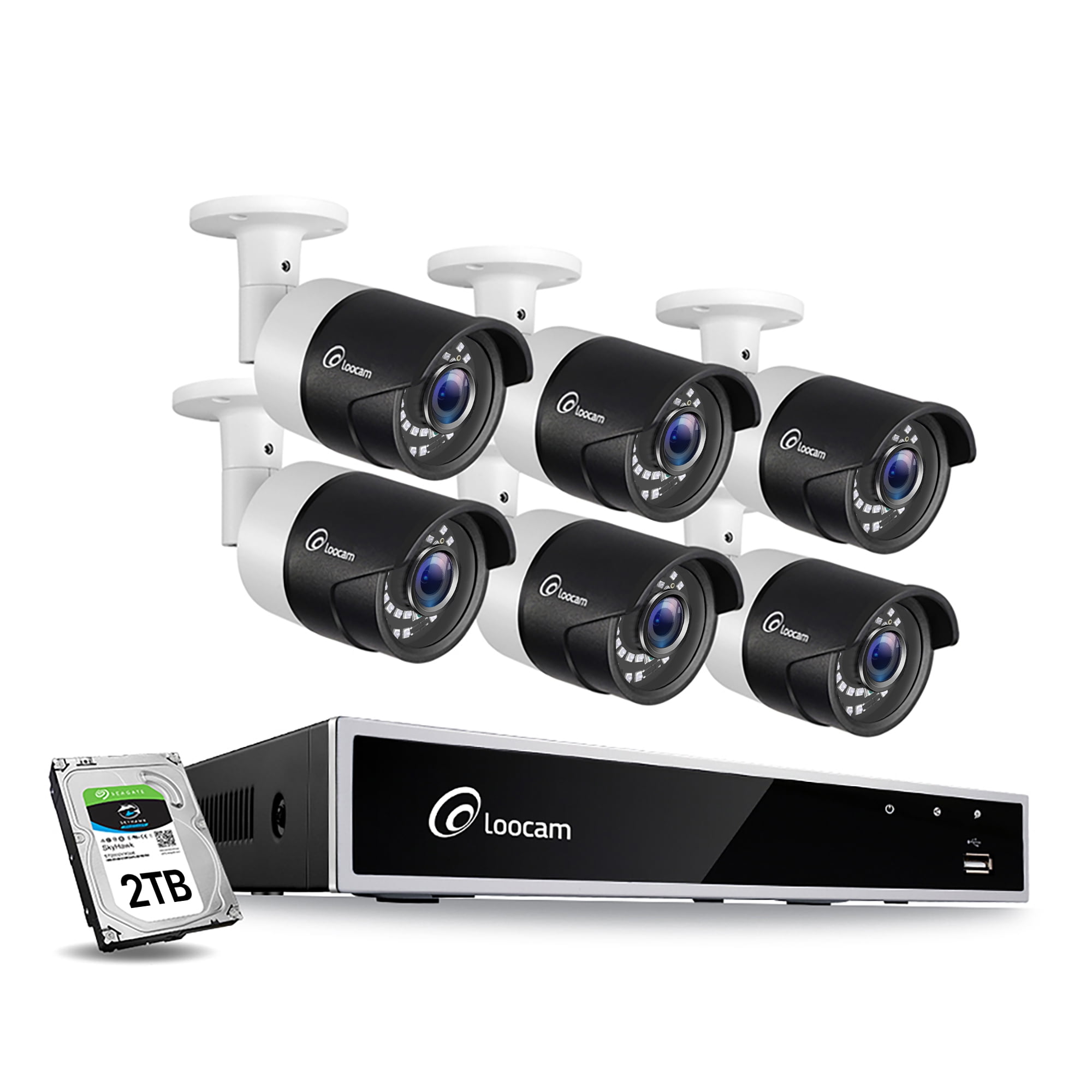 Security Camera System CCTV DVR Kit 