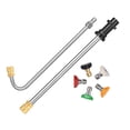 thumbnail image 3 of Pressure Washer Extension Rod Stable 1/4 inch Quick Connect Durable Professional Brass, 3 of 9