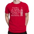 thumbnail image 2 of Officially Licensed Coca Cola Perfect Harmony Singing Design Men's T-shirt, 2 of 3