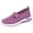 Purple, variant on Dakaela Women's Orthopedic Walking Shoes Woven Breathable Slip on Womens Sneakers with Arch Support for Casual Daily Walking Driving,Beige Size 6