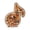 B, variant on CozeLy Musical Note Shaped Jigsaw Puzzle 3D Wooden Music Puzzle Ornament Decorative Desk Art for Musicians Gift for Music Lovers Wooden Decor