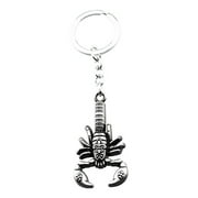 FOY-MALL Unisex Fashion Retro Metal crawfish Keychain T1053