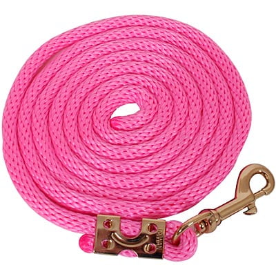 Triple E 3/8in x 7ft Mini Poly Rope Lead Pink