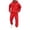 Red, variant on QHFBli Track Suits Mens Sweatsuit 2 Piece Set Hoodies and Sweatpants Sets Trendy Jogging Workout Sweat Suits Athletic Tracksuit