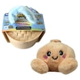 thumbnail image 2 of Plush Dumpling Decoration, Soft Collectible Ornament with Carry Case, Cute Stuffed Display Piece for Shelf, Desk and Home Decor, 2 of 7