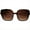 Brown/Tortoise, variant on Ladies Oversized Mirrored Sunglasses Retro-Inspired Eyewear UV400