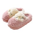 thumbnail image 2 of Nuevas zapatillas de algodón para mujer, Otoño e Invierno 2024, Zapatillas de felpa cálidas para interiores, antideslizantes, con parte inferior gruesa, para parejas, Zapatillas de algodón, 2 of 5