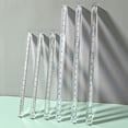 thumbnail image 6 of 2Pcs Clear Triangular Scale Ruler 15cm 20cm Plastic Drawing Ruler Geometry Tool for Measuring Engineering Drawing, 6 of 9