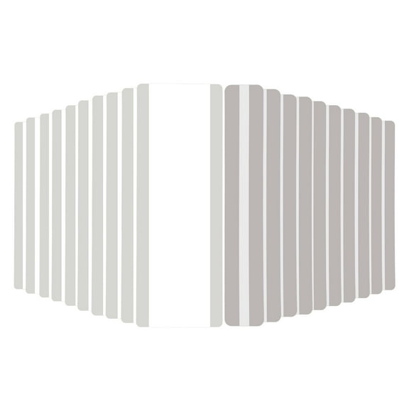 Uxcell 22 Pcs Dyslexia Tools, 2 Sizes Reading Strips, Gray