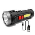 thumbnail image 2 of Bright Flashlights High Lumens, Flashlights For Emergencies, Emergency Flashlight, LED Special Forces Flashlight USB Charging Long-range Floodlight Mini Flashlight Portable Multi-purpose Household E, 2 of 9