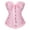 Pink, variant on Women Bustiers Corsets Gothic Pink XS