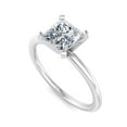 thumbnail image 2 of Golden Jewel 1.7 Ct Princess Cut Moissanite Engagement Ring - Moissanite in 14K White Gold Plated - Prong Set Design for Women - Perfect for Anniversaries, Weddings and Gifts, 2 of 3