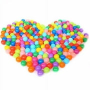 Aunavey Ball Pit Balls Phthalate Free BPA Free Crush Proof Plastic Bright Colors in Reusable Play Toys for Kids