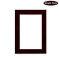 thumbnail image 2 of Berry Suede Acid Free 8.5x11 Picture Frame Mats with White Core Bevel Cut for 5.5x8.5 Pictures -, 2 of 4