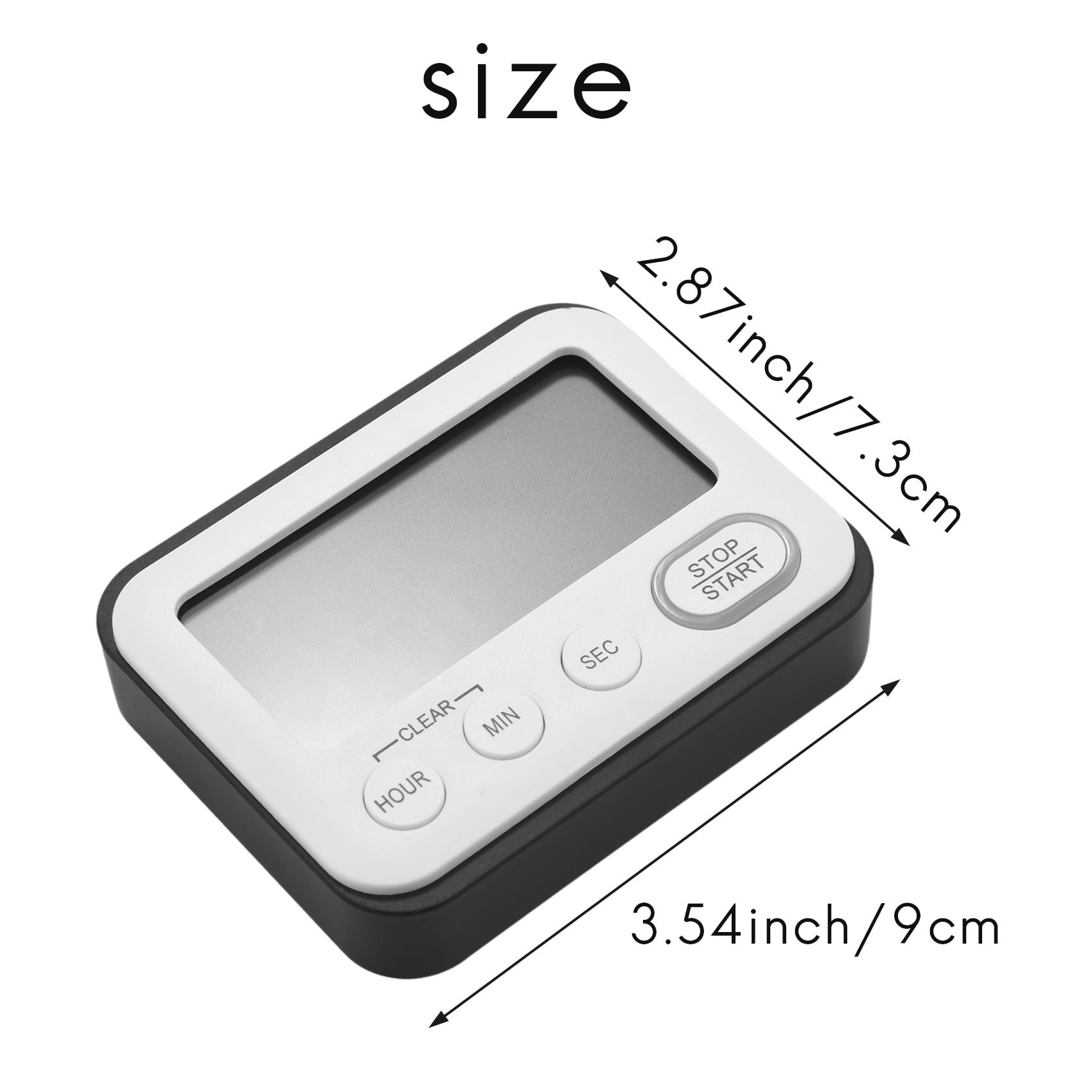 8 Pcs Cute Animal Kitchen Timer - Digital Countdown Magnetic Timer For Cooking, Classroom, Whiteboard (8 Styles)