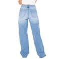 thumbnail image 4 of Celebrity Pink Women's and Women's Plus Slouchy Wide Leg Jean, Available in 30", 32", and 34" inseams, Sizes 1-24W, 4 of 6