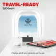 thumbnail image 4 of Energizer 2-in-1 Portable Power Bank, 5000mAh, Built-in Type-C Connector & Kickstand Black, 4 of 14