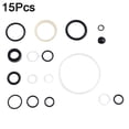 thumbnail image 1 of Kit de Joint de Cric de Sol, 15 Pcs Pièces de Cric de Sol, O Horizontal 3 Tonnes Joint d'Huile de Cric Ensemble Complet Kit de Réparation Accessoires de Cric Joint d'Huile Petits Accessoires Outil de Réparation Automobile, 1 of 8