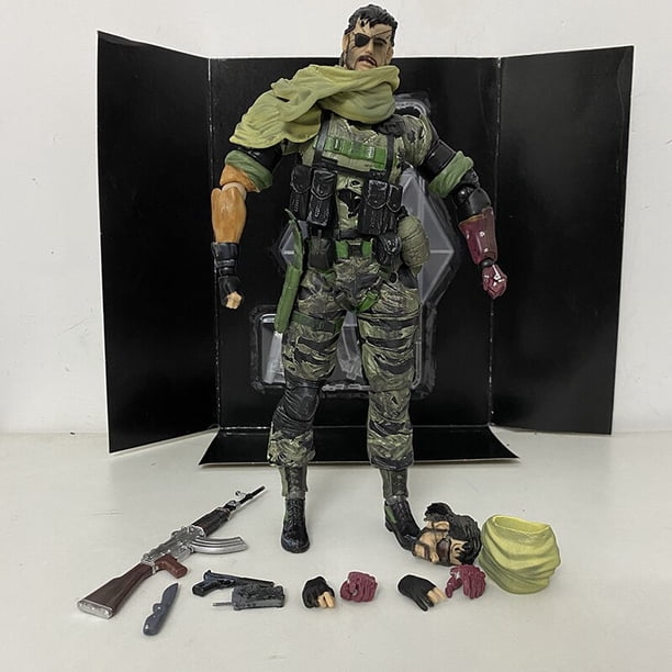 Figma-Figma Metal Gear Solid V Room Figura de acción Modelo de juguete, Adorno de escritorio, 243, SOLID 2: SONS OF LIBERTY PLAY ARTS, 33 cm