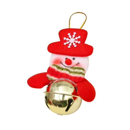 

Chueow Ornaments Tree Pendants Dolls Bells Old People Snowmen Decoration Gifts Bells Pendant