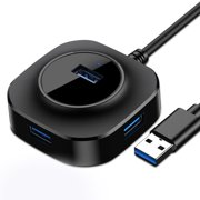 ziyahi USB HUB USB 3.0 HUB Splitter Multiple USB Hub Expander 4 Port HUB for PC Laptop Black