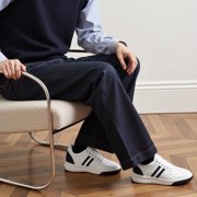 CMR CHAMARIPA Height Enhancing Shoes - Casual Men's White Elevator Sneakers 7CM / 2.76 Inches