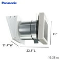 thumbnail image 3 of Panasonic FV-08WQ1 WhisperWall Ventilation Fan, Quiet Air Flow, Long Lasting, Easy to Install, 3 of 7