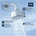 thumbnail image 3 of Grohe 26 051 1 Tempesta Cosmopolitan 1.5 GPM Single Function Rain Shower Head - Chrome, 3 of 6