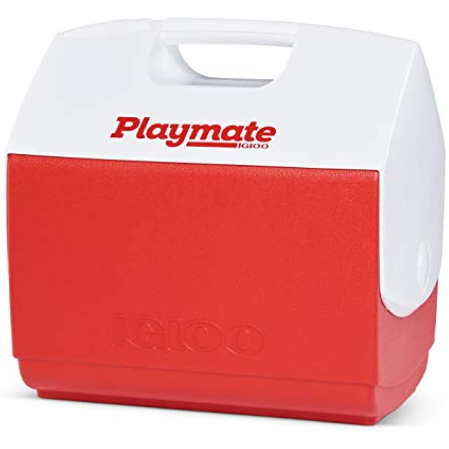 Igloo Red/White, Playmate Pal 7 Quart Personal Sized Cooler, 11.75 x 8.25 x 12-Inch, 7 Qt