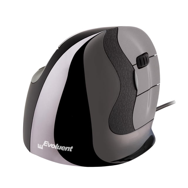 Evoluent VMDL VerticalMouse D Large Right-Hand Ergonomic Mouse with Wired USB Connection