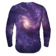 thumbnail image 3 of FAIWAD Plus Size Tops for Men Long Sleeve Button Pullover Casual Slim Comfy Basic Stretch Workout Shirts, 3 of 4