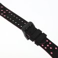 thumbnail image 4 of EeaseMX 2 correas de reloj ecológicas para niños, exquisitas y duraderas, con cierre rápido de 15 mm, compatibles con Y03 (rosa, negro, azul y negro)., 4 of 8