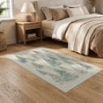 thumbnail image 2 of ODIKA Farmhouse Watercolor Forest Botanical Border Hardwood Long Hallway Easy Care Kids Safe for Small Living Room, Playroom, Bedroom, 2 of 7