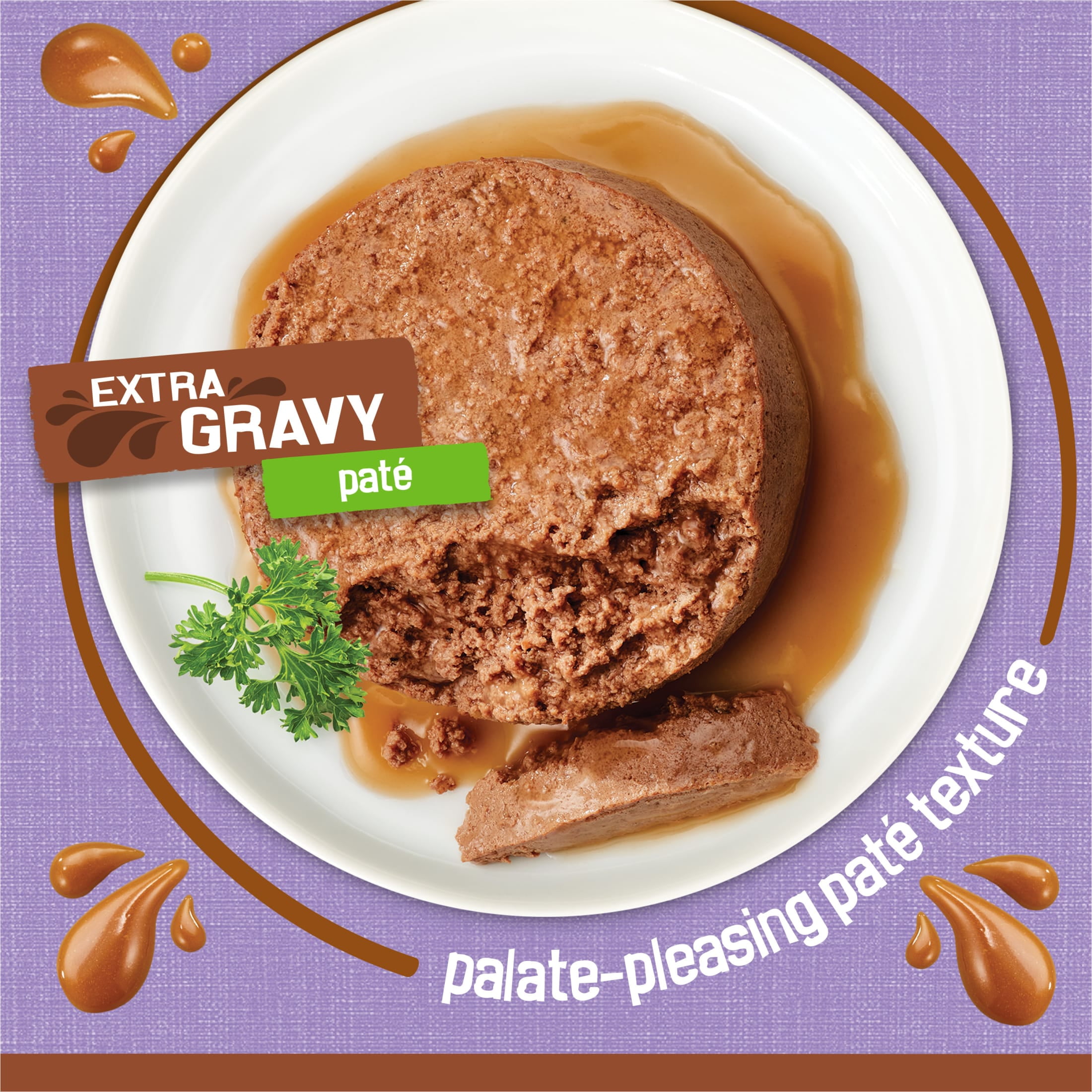 Purina Friskies Gravy Pate with Turkey in Savory Gravy, Wet Cat Food, 5.5 oz. Cans, 24 Pack