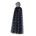 thumbnail image 3 of Capa con capucha para Halloween, disfraz de cosplay con luz, unisex, para mujer y hombre, disfraz de parca, de para fiesta,, 3 of 9