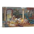 thumbnail image 1 of ARTCANVAS In The Harem 1894 Canvas Art Print by Frederick Arthur Bridgman - Size: 26" x 18" (1.50" Deep), 1 of 9