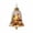 #02A - Santa Claus Scene, variant on 3.9" Lighted Christmas Ornament, Glowing Christmas Story Ornament, Miniature Scene Hanging Decoration, Christmas Tree Decoration Hanging Ball, Mini Holiday Decor for Tree Window Mantel Shelf
