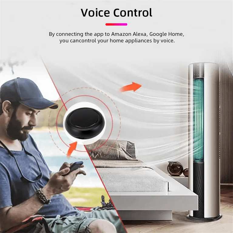 Tuya Smart Life New WiFi Thermostat DC5V Air Conditioner IR Remote Control Timer Temperature Humidity Sensor LCD Touch Screen - 44