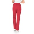 thumbnail image 3 of Landau Scrub Zone Relaxed Fit 3-Pocket Elastic Cargo Scrub Pants for Women 83221, 3 of 6