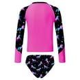 thumbnail image 3 of Haitryli Girls Rash Guard Swimwear Shirt and Briefs Beach Swimming Clothes Pegasus&Rose 14, 3 of 7