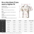 thumbnail image 3 of KLL Men's Hawaiian Shirt Short Sleeve Button Down Beach Shirts-Hand Drawn Goose, 3 of 5