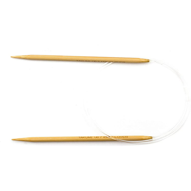 3.0-12mm Natural Bamboo Circular Knitting Needles Silver Color Stainless  Steel Tube Hoop Knitting Needles DIY Tools Supplies - AliExpress