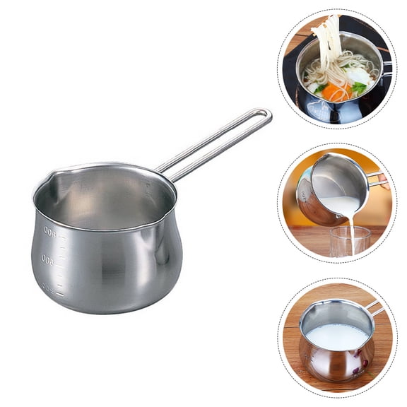 Soimiss 1Pcs Chocolate Melting Pot for Dipping Made of Stainless Steel