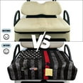 thumbnail image 6 of Yuyamidu American Flag Golf Cart Seat Covers with Pockets Red Line Golf Cart Seat Towel Blanket for Club Car Seats Covers Accessories, 4th of July, 6 of 8