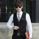 thumbnail image 5 of Chaleco de traje para hombre, chaleco pequeño ajustado, versión coreana del chaleco de herramientas de cuatro botones, vestido formal, 5 of 6