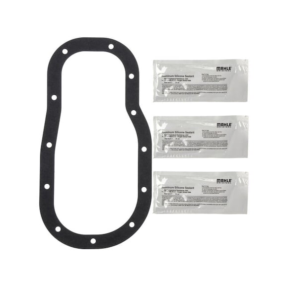 Oil Pan Gasket Set - Compatible with 2005 - 2015 Toyota Tacoma 4.0L V6 2006 2007 2008 2009 2010 2011 2012 2013 2014