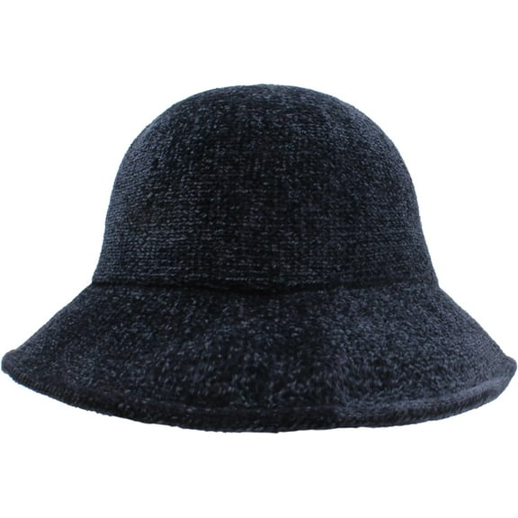 CoCoMangos Women Girls Chenille Bucket Hats Vintage Winter Autumn Fisherman Hat Solid Color Cap