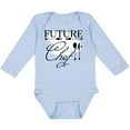 thumbnail image 3 of Inktastic Future Chef with Silverware and Hat Boys or Girls Long Sleeve Baby Bodysuit, 3 of 5